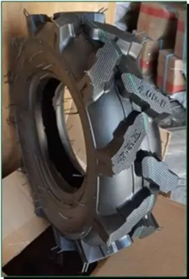 Шина для мотоблока 4,00-8 TT 8PR LTK, Шорстка 40%, Кутник