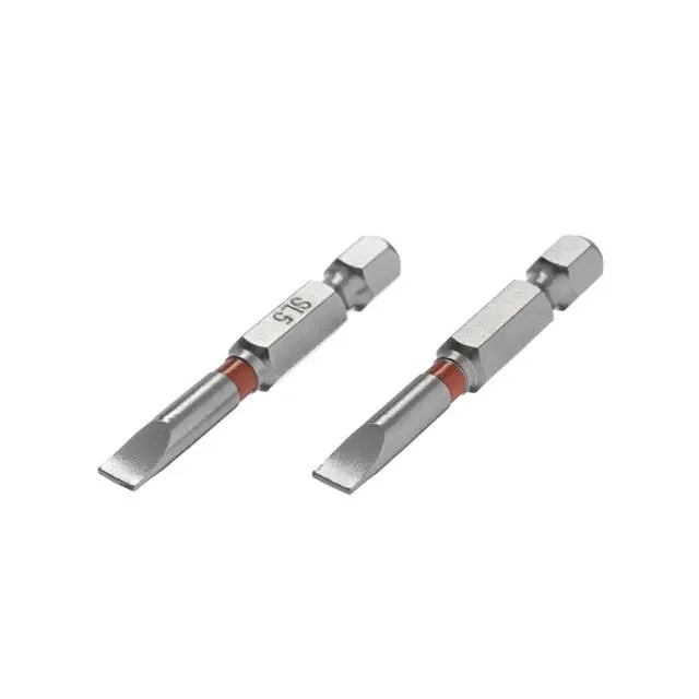 Набор отверточных бит STORM SL5×50 мм, 1/4″, сталь S2, 2 шт.