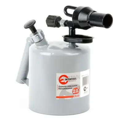 Лампа паяльна бензинова INTERTOOL 2,0 л