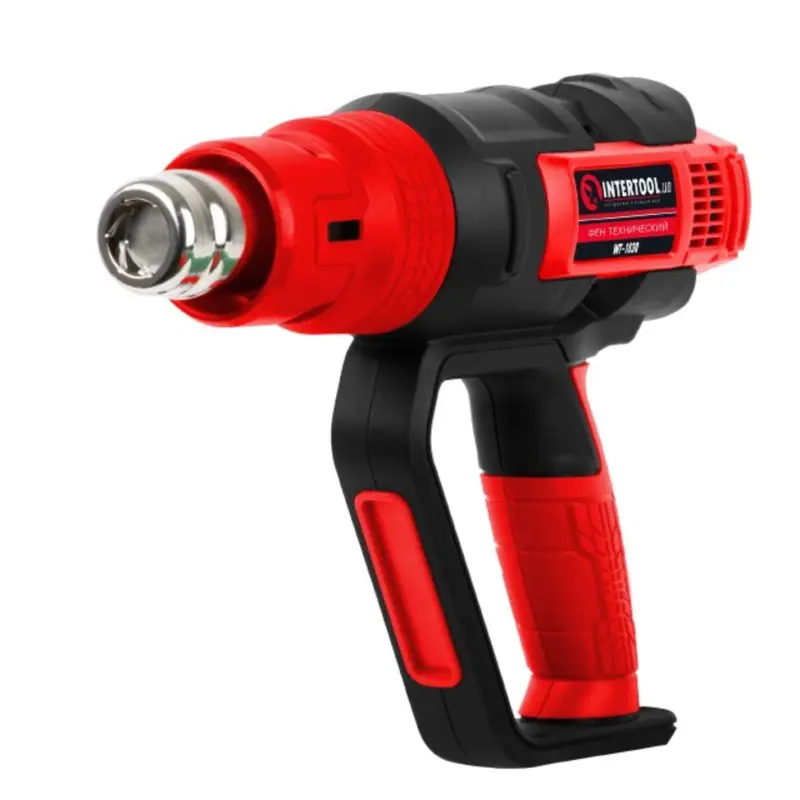 Фен технический INTERTOOL 2000 Вт, 3 режима, регулировка 50–600 °C