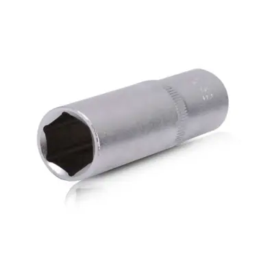 Головка торцевая шестигранная удлиненная 1/2" 17х78 мм Cr-V INTERTOOL
