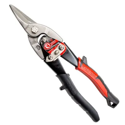 Ножницы по металлу INTERTOOL 250 мм, прямые, CrMo