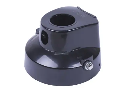 Корпус круглой фары Delta, пластиковый, чёрный, TTG AMG-4