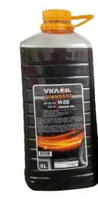 Моторна олива VIRA OIL M-8В SD/CB SAE 20, мінеральна, 4 л