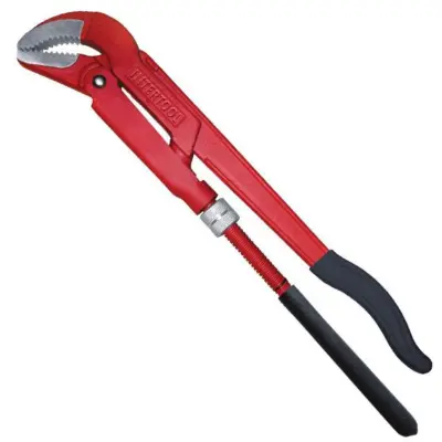 Ключ трубний INTERTOOL 1,5, губки 45°