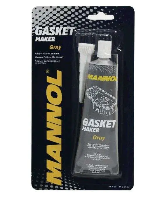 Герметик силиконовый серый MANNOL 9913 Gasket Maker Gray 85 г, вулканизирующийся VDKI