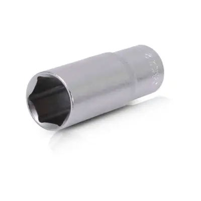 Головка торцевая шестигранная удлиненная 1/2 дюйма 21 мм x 78 мм CrV Intertool