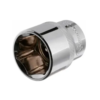 Головка торцевая шестигранная 26 мм, квадрат 1/2″, Cr-V