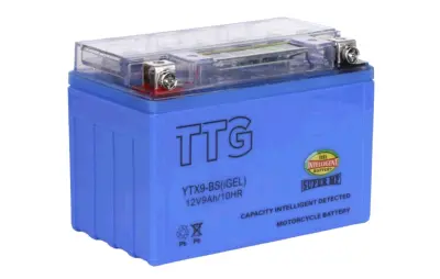 Аккумулятор гелевый YTX9-BS 12V 9Ah с индикатором заряда (151x86x106)
