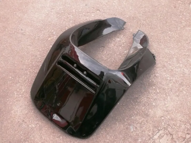 Передній пластик (дзьоб) Honda LEAD 90/AF20, чорний, OLN