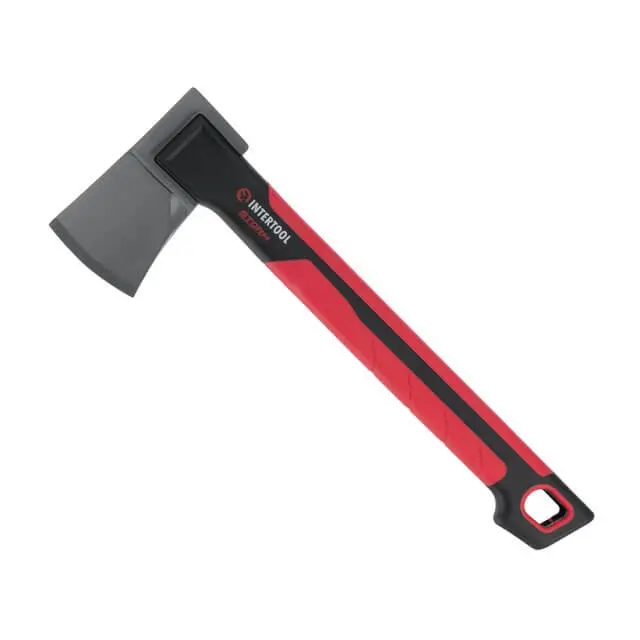 Топор INTERTOOL STORM 630 г с рукояткой из фибергласа