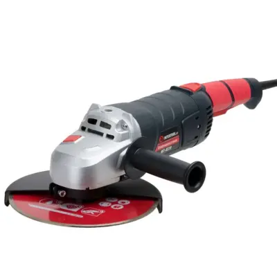 Кутова шліфмашина INTERTOOL 2400 Вт, 230 мм, 6300 об/хв, плавний пуск