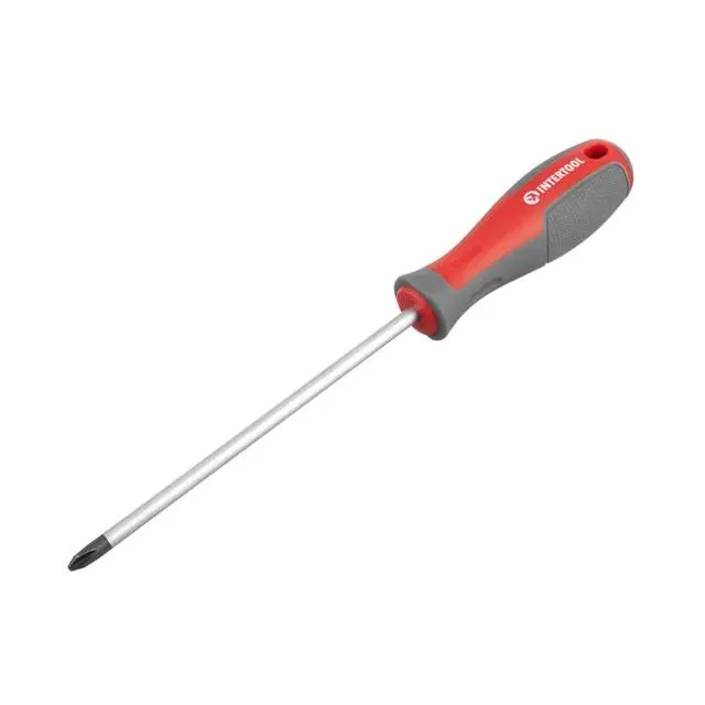 Викрутка хрестова INTERTOOL PH2 × 150 мм, CR-V