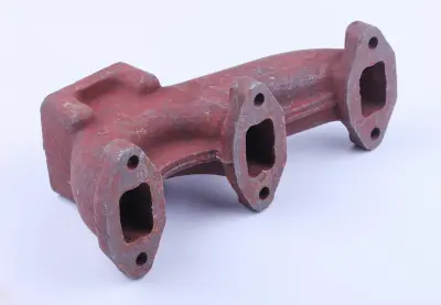 Коллектор выпускной тип 2 КМ385ВТ DongFeng 240/244, Foton 240/244, Jinma 240/244 AMG