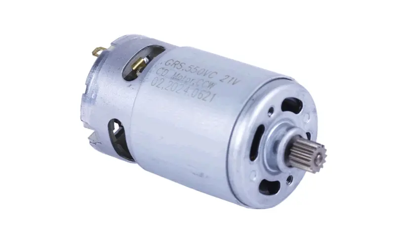 Электродвигатель 21V для аккумуляторной пилы TM-CS413Li (14 зубьев Ø 8,4 мм)