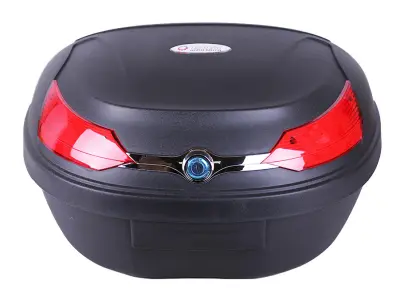 Кофр для мотоцикла задний YM-0818, 51 л, 59,5×44×32 см, черный