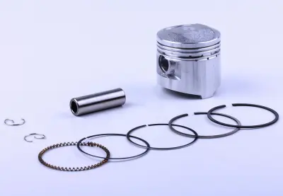 Поршень 4T CB/CG Ø56,50 мм с кольцами и пальцем 15 мм (125/140 см³, STD)
