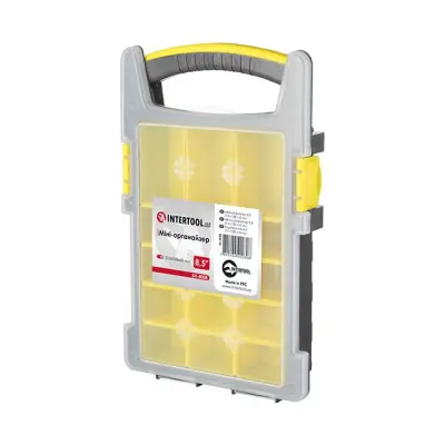 Мініорганайзер пластиковий INTERTOOL 8,5, 210×338×62 мм