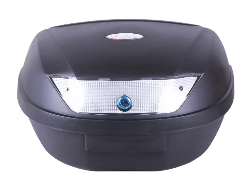 Кофр для мотоцикла YM-0888 (V-51L) 51 л, 59.5×44×31.5 см, черный