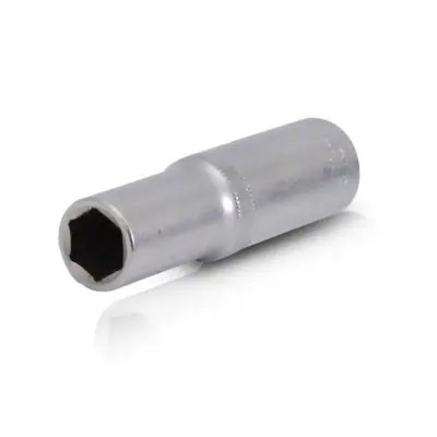 Головка торцева шестигранна подовжена INTERTOOL 1/2″, 13×78 мм, хром-ванадій