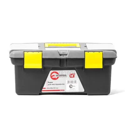 Ящик для інструментів INTERTOOL 14″, 355 × 182 × 153 мм