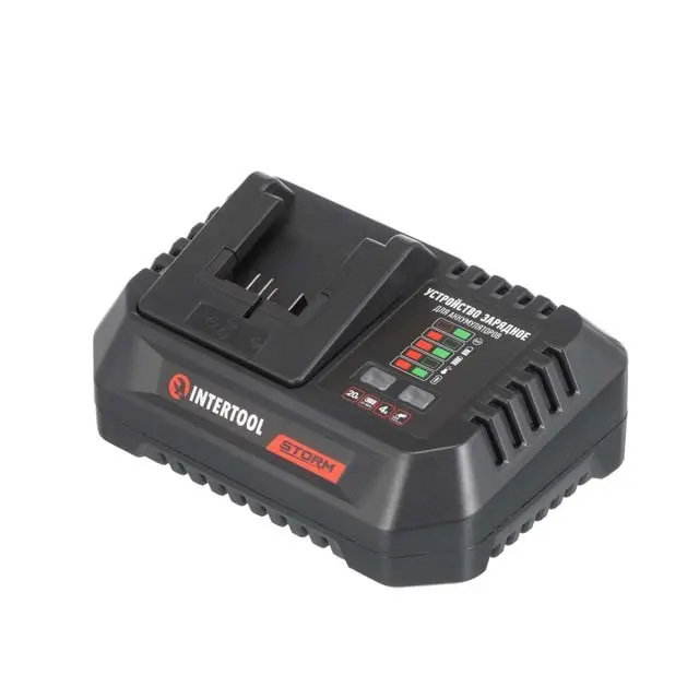 Зарядное устройство INTERTOOL STORM для аккумуляторов Li-ion 20 В, 4,0 А