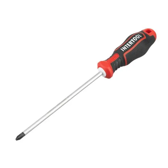 Хрестова викрутка INTERTOOL STORM PH2 × 150 мм, S2