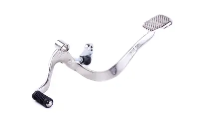 Ножка переключения передач 4T CB125/150 с тягой, хромированная (тип 2)