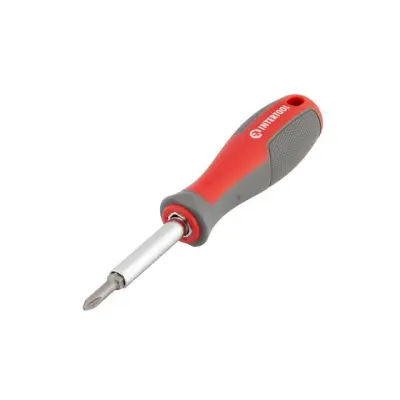 Викрутка INTERTOOL 6 в 1 із двосторонніми змінними насадками SL і PH