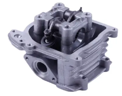 Головка циліндра 4T GY6 80 (Ø47), гола, з клапанами та постіллю AMG
