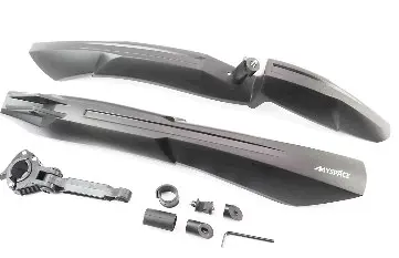 Крила велосипедні пластикові 24–26″ MTB, чорні FK-870 OEM
