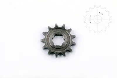 Звезда передняя МИНСК 428-13T JING (mod.A)