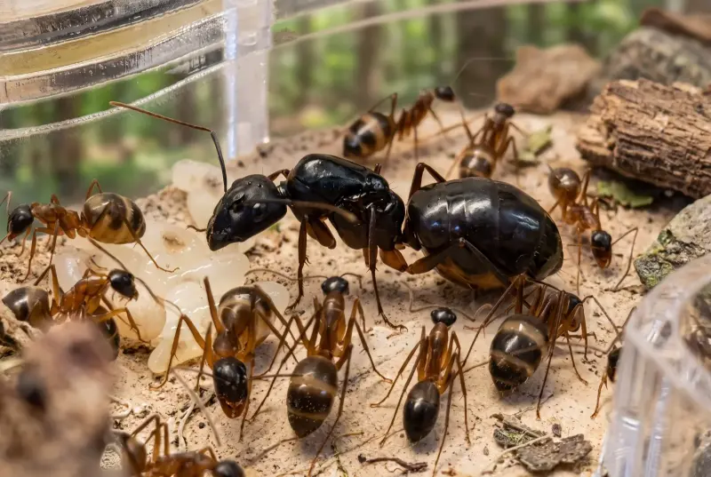 Муравьи Camponotus fellah — 1 королева с расплодом