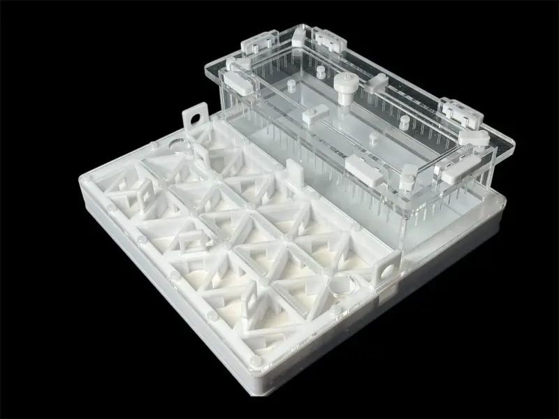 Муравьиная ферма ANTMART Trigon White, вариант B, 200×200 мм