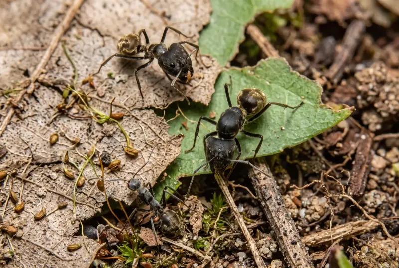 Camponotus holosericeus — Зеленоватый древоточец — 1 королева