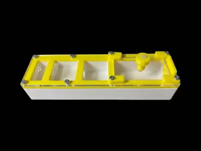 Мінімодуль Yellow двокамерний із частковим гіпсом 10 мм, 50х180 мм