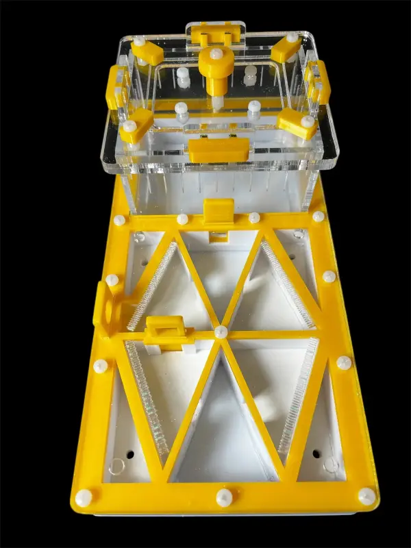 Муравьиная ферма ANTMART Flow Yellow 220x110, вариант А