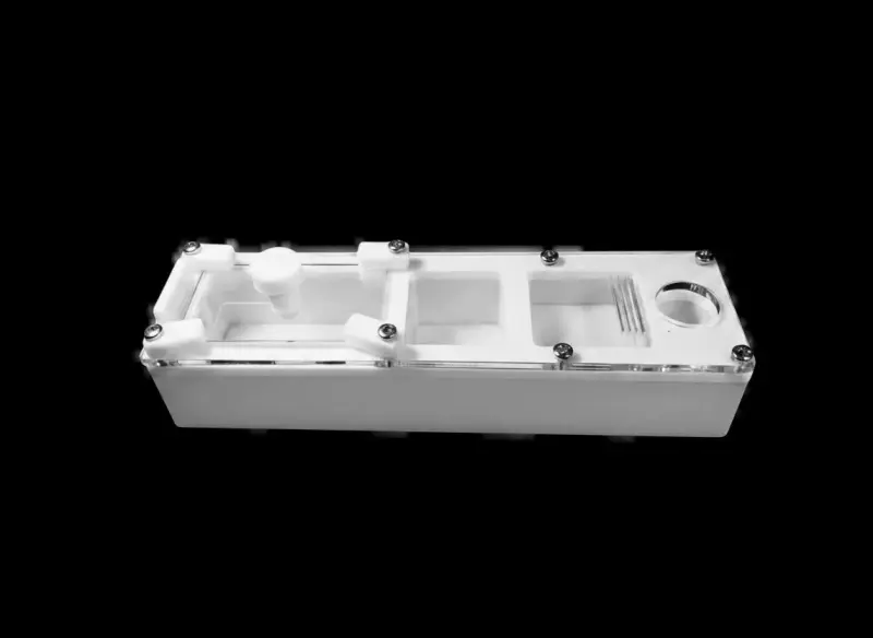 Минимодуль White двухкамерный с частичным гипсом 10 мм 50×180 мм и автоувлажнением