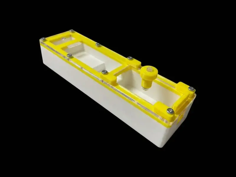 Минимодуль Yellow с одной камерой и частичным гипсом 10 мм, 50х180 мм