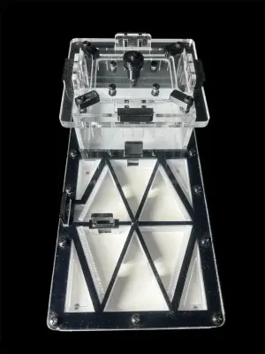 ANTMART Flow Black 220x110 ant farm, version B