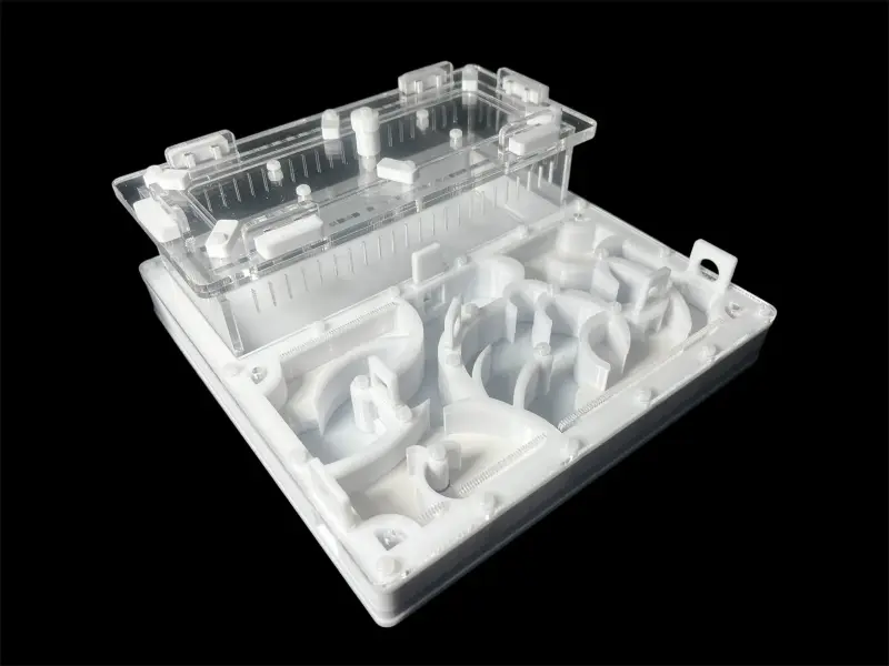 Муравьиная ферма ANTMART Origin White A 200×200 мм, гипс Г-23 и PETG