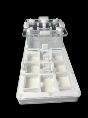 Мурашина ферма ANTMART Apex White Б, 220×110 мм, суцільний гіпс Г23
