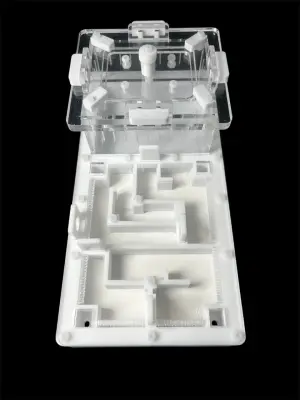 ANTMART Labyrinth White Ant Farm 220×110 mm, Variant B