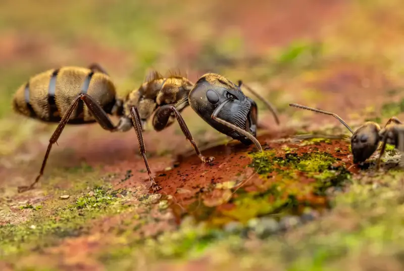 Colobopsis leonardi — пробкоголовый муравей — 1 матка и 3–10 рабочих