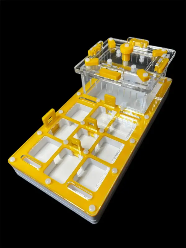 Муравьиная ферма ANTMART Apex Yellow Б, 220×110 мм