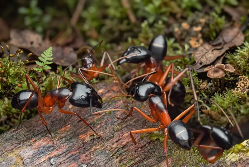 Camponotus festinus — стройный болотный муравей-древоточец — 1 королева с расплодом