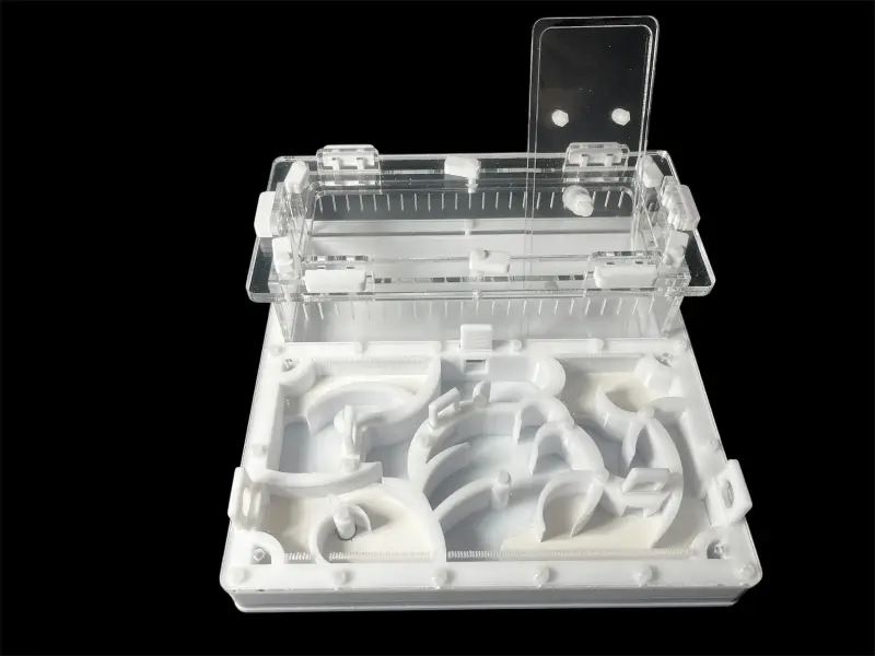 Муравьиная ферма ANTMART Origin White A 200×200 мм, гипс Г-23 и PETG