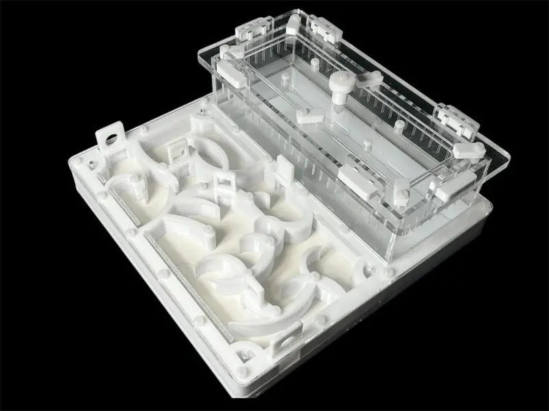 Муравьиная ферма ANTMART Origin White 200×200 Full Gypsum, вариант Б