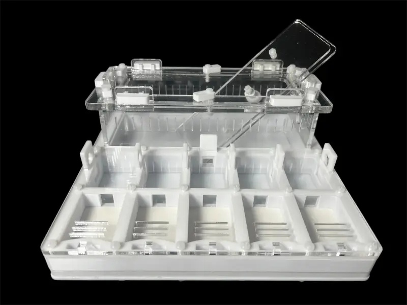 Муравьиная ферма ANTMART Grid White 200×200 мм, Вариант А