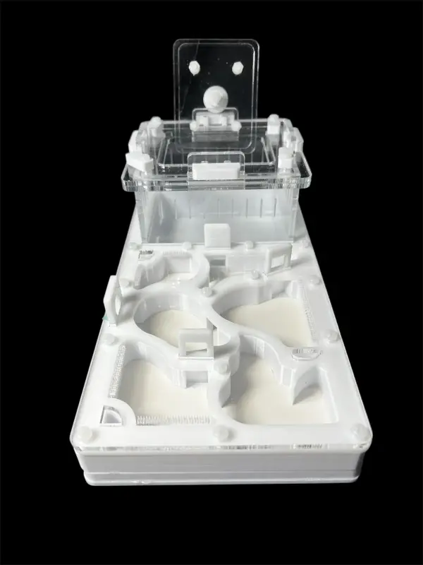 Муравьиная ферма ANTMART Organic White 220×110 мм, Вариант Б